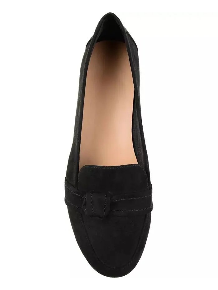 Женские туфли Marci Slip On Flats Journee Collection — изображение 4 из 17, черный