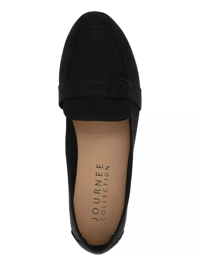 Женские туфли Marci Slip On Flats Journee Collection — изображение 8 из 17, черный