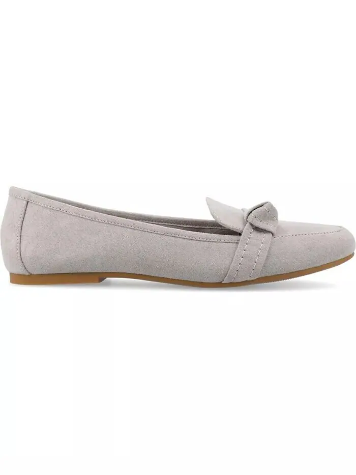 Женские слипоны Marci на плоской подошве Journee Collection — изображение 2 из 5, серый