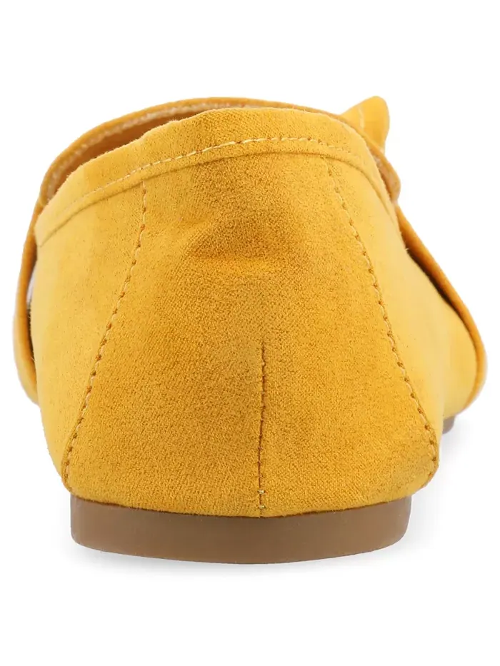 Женские балетки Marci Slip On Journee Collection — изображение 15 из 17, желтый