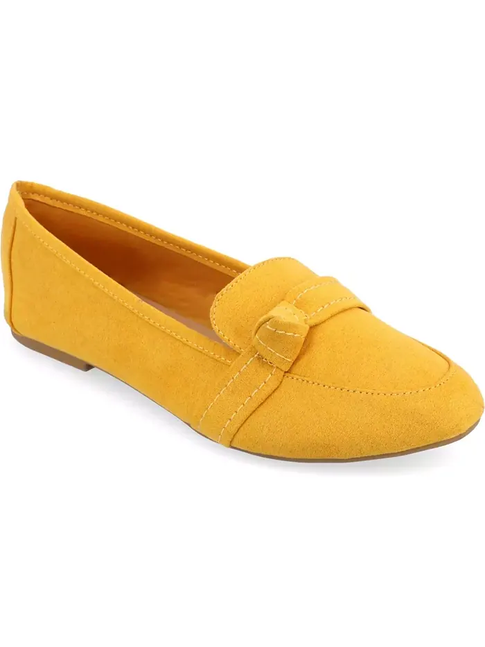Женские балетки Marci Slip On Journee Collection — изображение 16 из 17, желтый