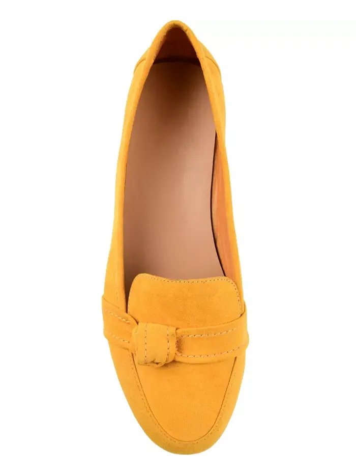 Женские балетки Marci Slip On Journee Collection — изображение 4 из 17, желтый
