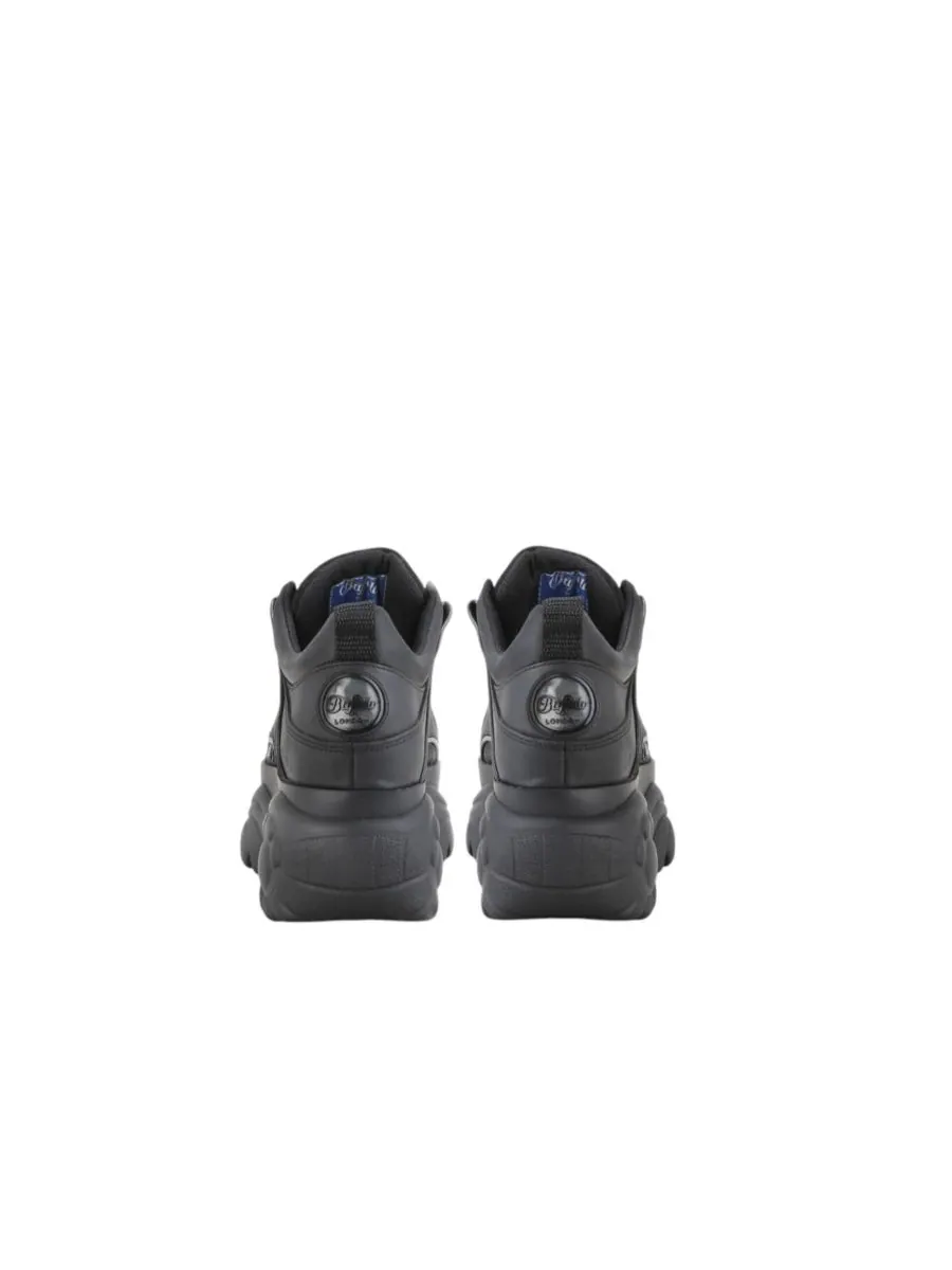 Классические женские низкие кожаные кроссовки Buffalo Boots — изображение 2 из 6, черный