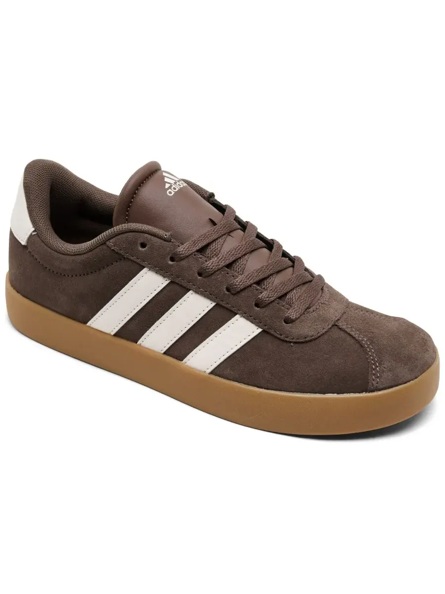 Детские повседневные кроссовки VL Court 3.0 от Finish Line Adidas, earth strata