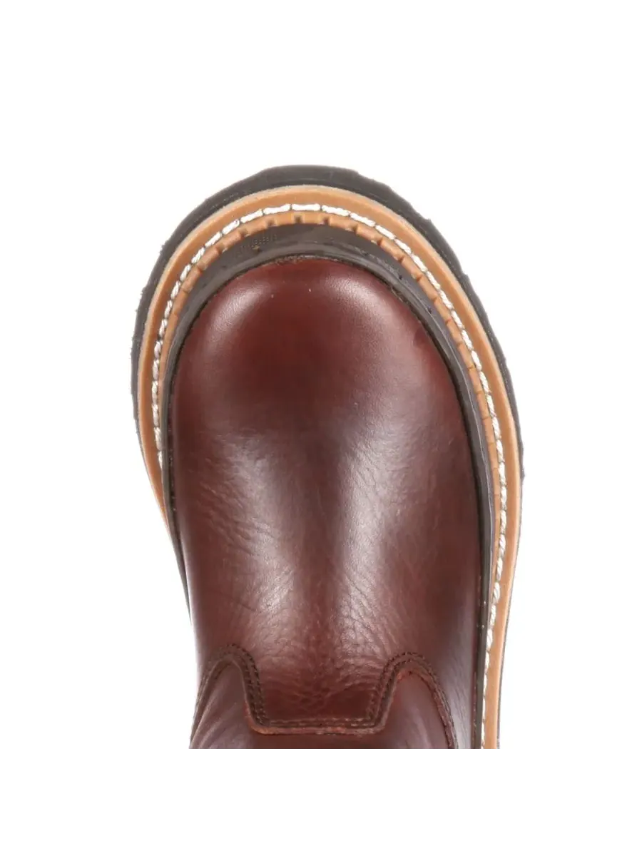 Kids Georgia Kids' Georgia Giant Wellington GEORGIA BOOT — изображение 4 из 6, коричневый