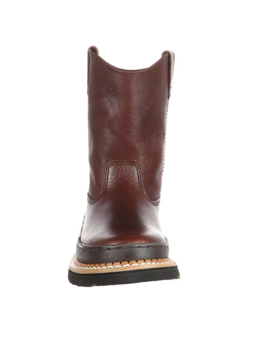 Kids Georgia Kids' Georgia Giant Wellington GEORGIA BOOT — изображение 6 из 6, коричневый