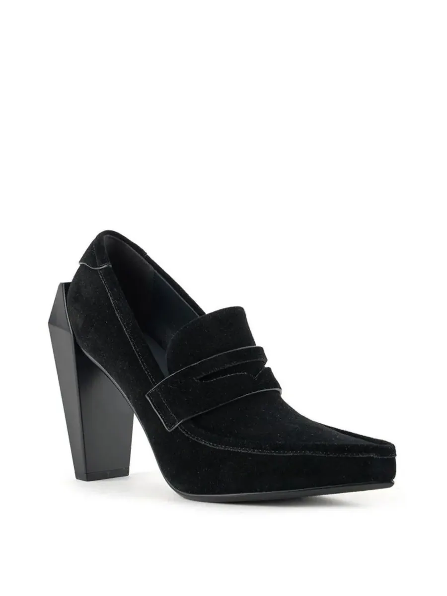 Женские высокие лоферы Gem United Nude — изображение 1 из 6, черный