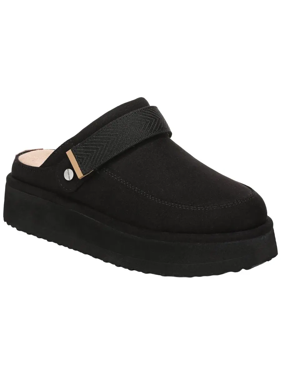 Мюли-сабо женские с плоской подошвой и наклонным мысом, модель Chill Out Slip-On Dr. Scholl's — изображение 1 из 5, черный