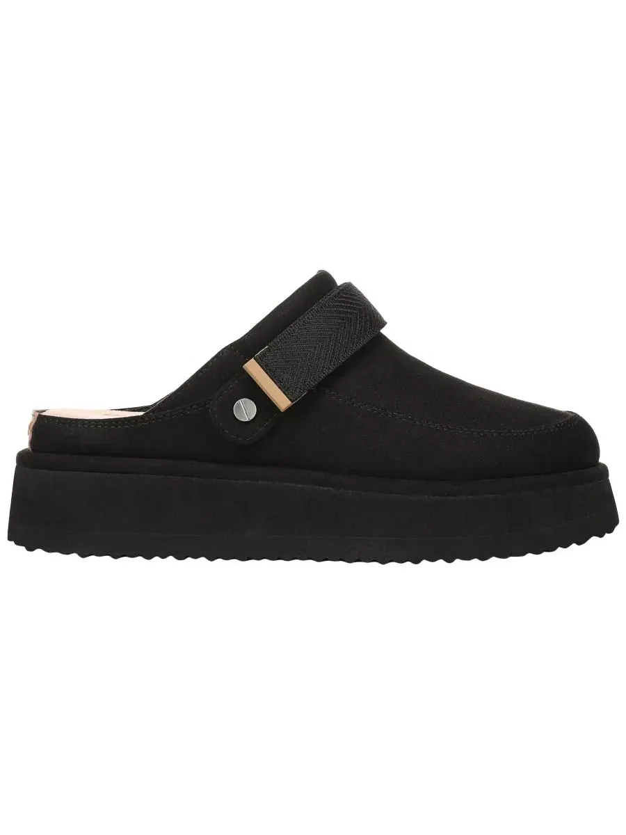 Мюли-сабо женские с плоской подошвой и наклонным мысом, модель Chill Out Slip-On Dr. Scholl's — изображение 2 из 5, черный