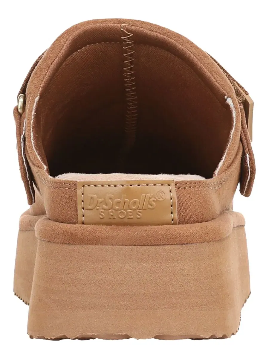 Женские мюли-клоги с плоской подошвой Chill Out Slip-On Dr. Scholl's — изображение 3 из 5, коричневый