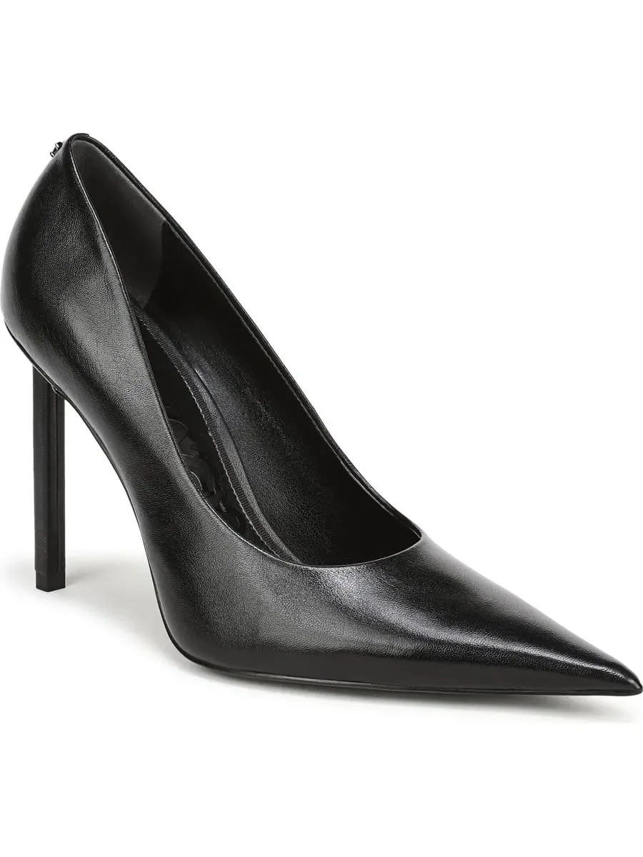 Туфли-лодочки с острым носком и каблуком-шпилькой Talula Pointed Toe Pump Sam Edelman — изображение 1 из 5, черный