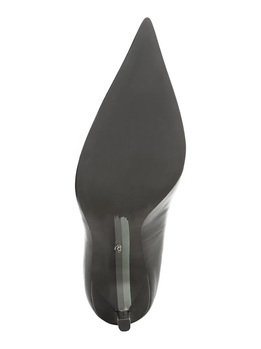 Туфли-лодочки с острым носком и каблуком-шпилькой Talula Pointed Toe Pump Sam Edelman — изображение 5 из 5, черный