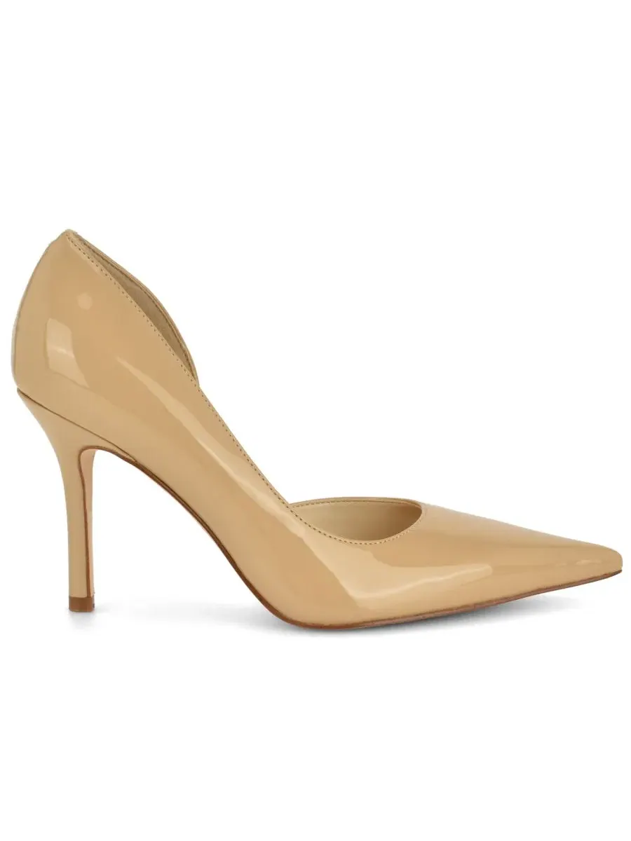 Туфли-лодочки Grezza d'Orsay с острым мысом Nine West — изображение 2 из 5, светлый натуральный