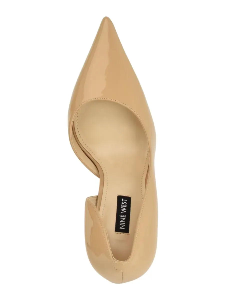 Туфли-лодочки Grezza d'Orsay с острым мысом Nine West — изображение 4 из 5, светлый натуральный