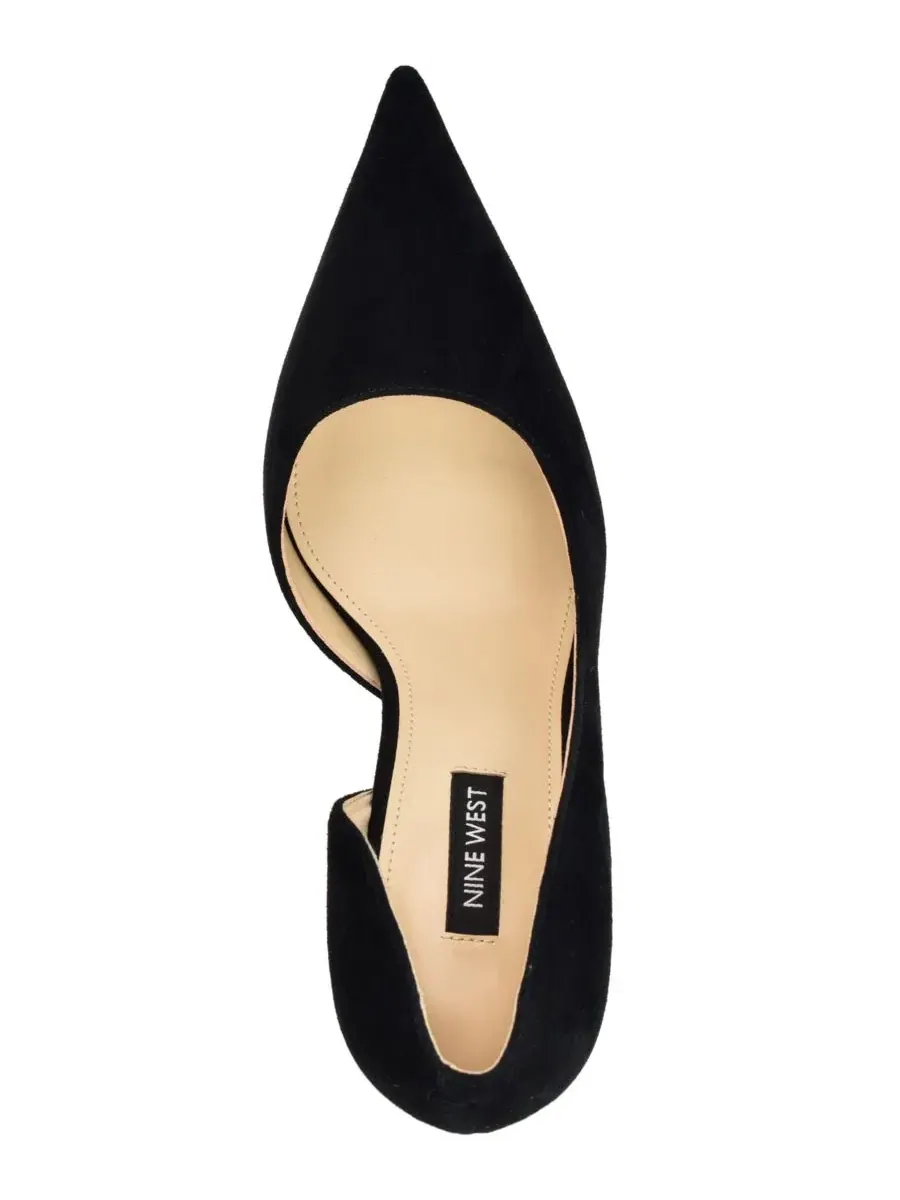 Туфли-лодочки Grezza d'Orsay с острым носком Nine West — изображение 4 из 5, черный