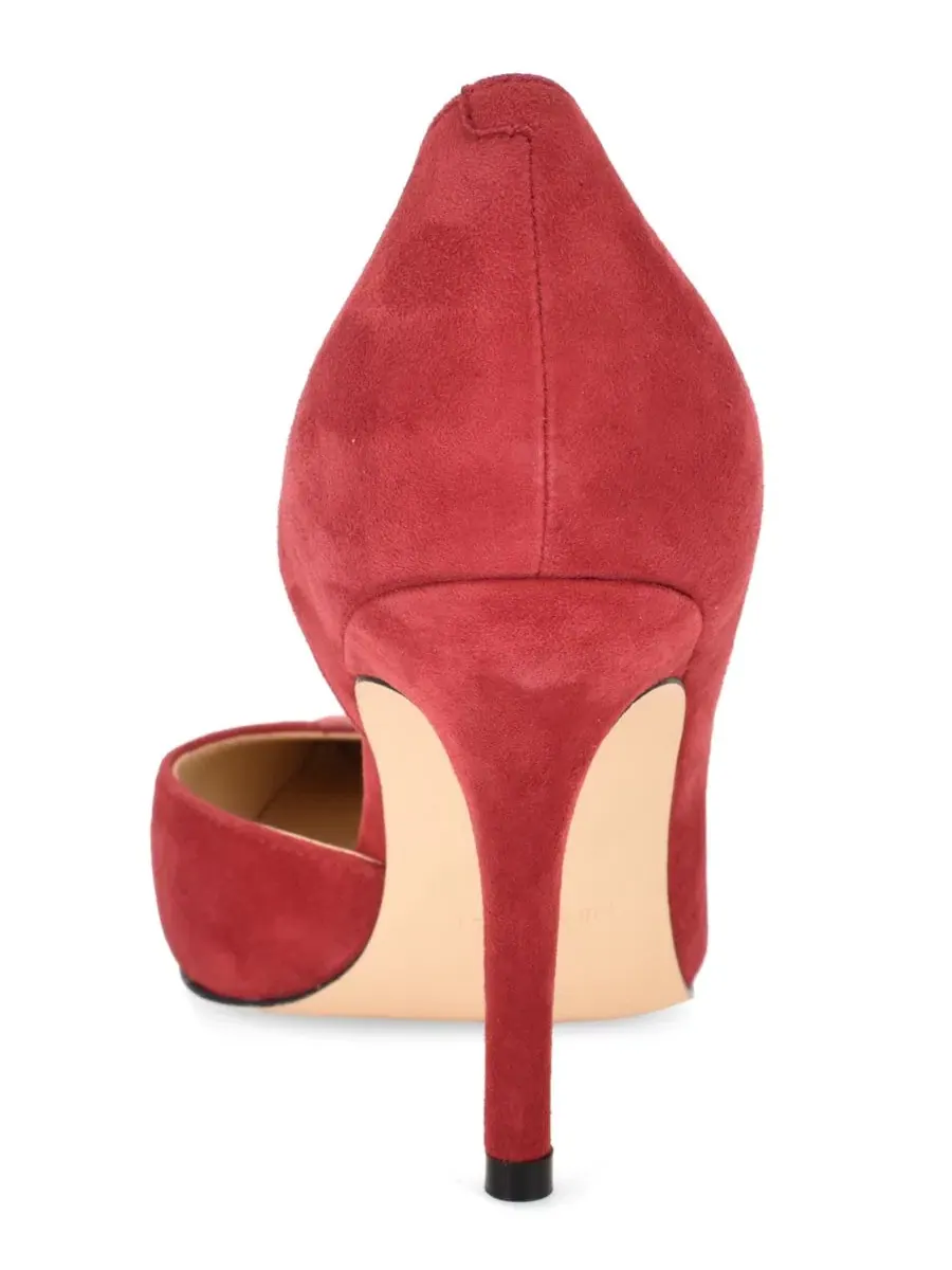 Туфли-лодочки Grezza d'Orsay с острым носком Nine West — изображение 3 из 5, красный