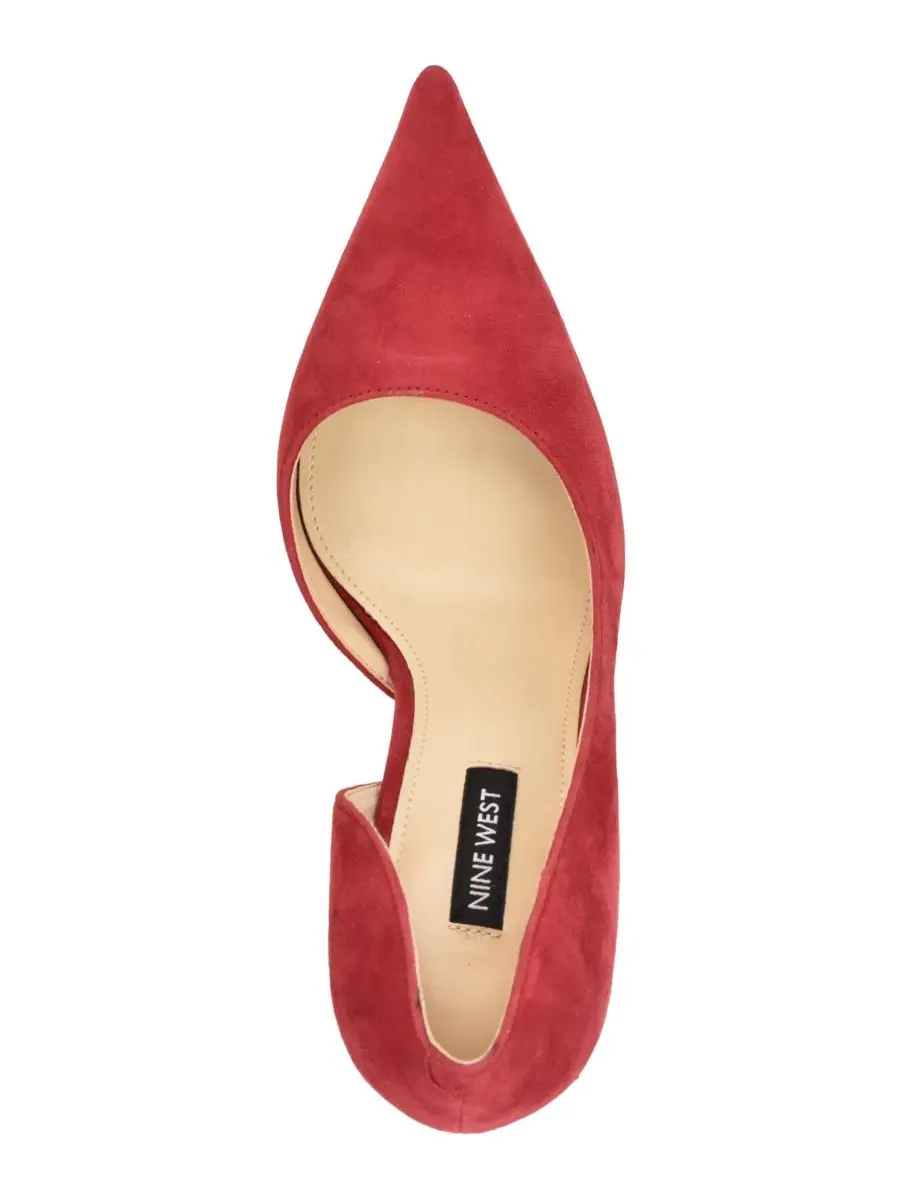 Туфли-лодочки Grezza d'Orsay с острым носком Nine West — изображение 4 из 5, красный