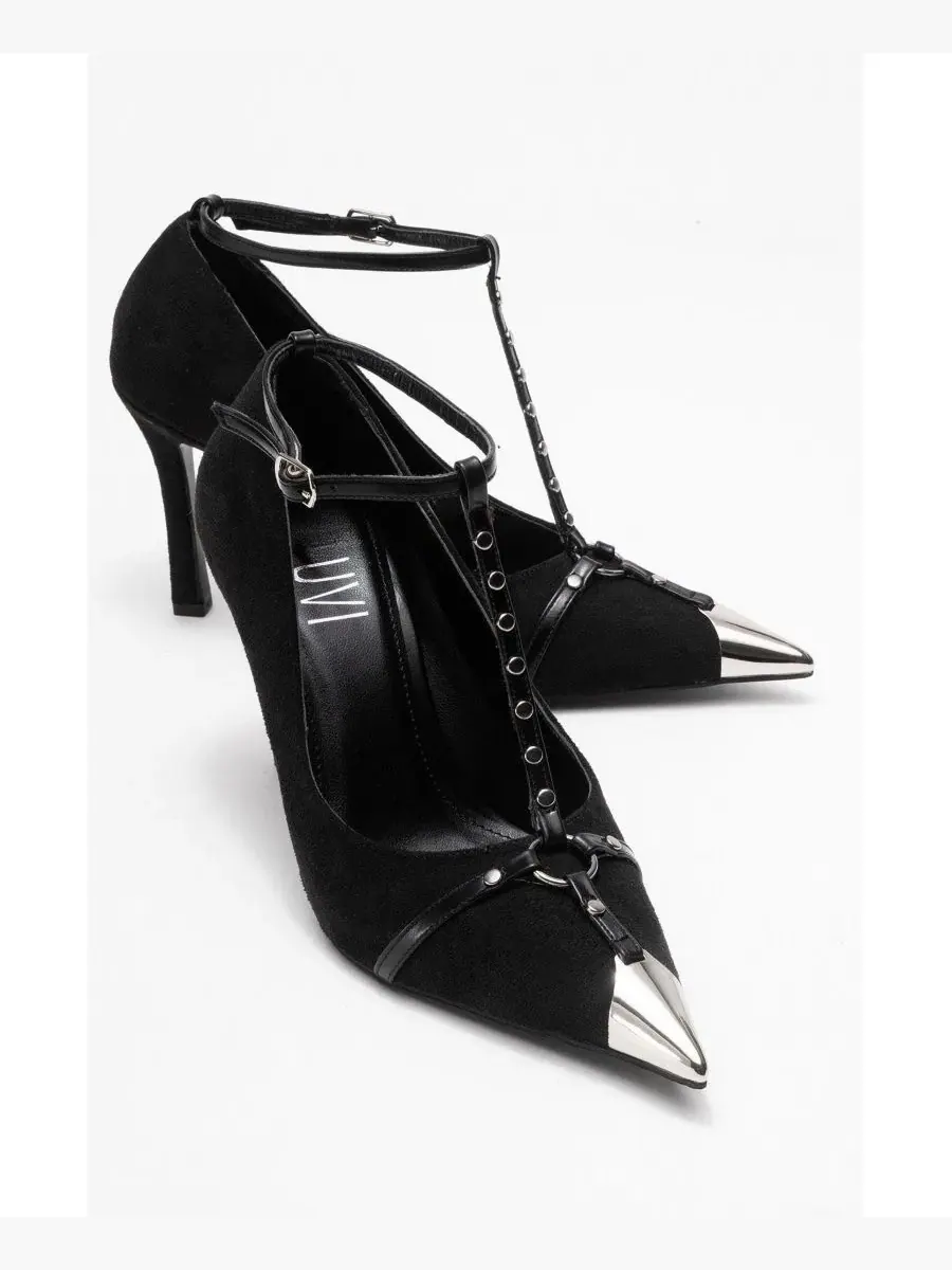 Туфли-лодочки с острым носком Juliana Prologue Shoes — изображение 6 из 6, черный