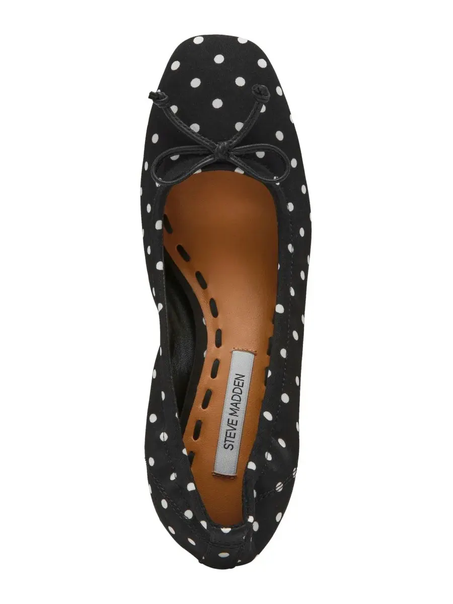 Балетки на устойчивом каблуке Coretta Block Heel Steve Madden — изображение 4 из 6, черный