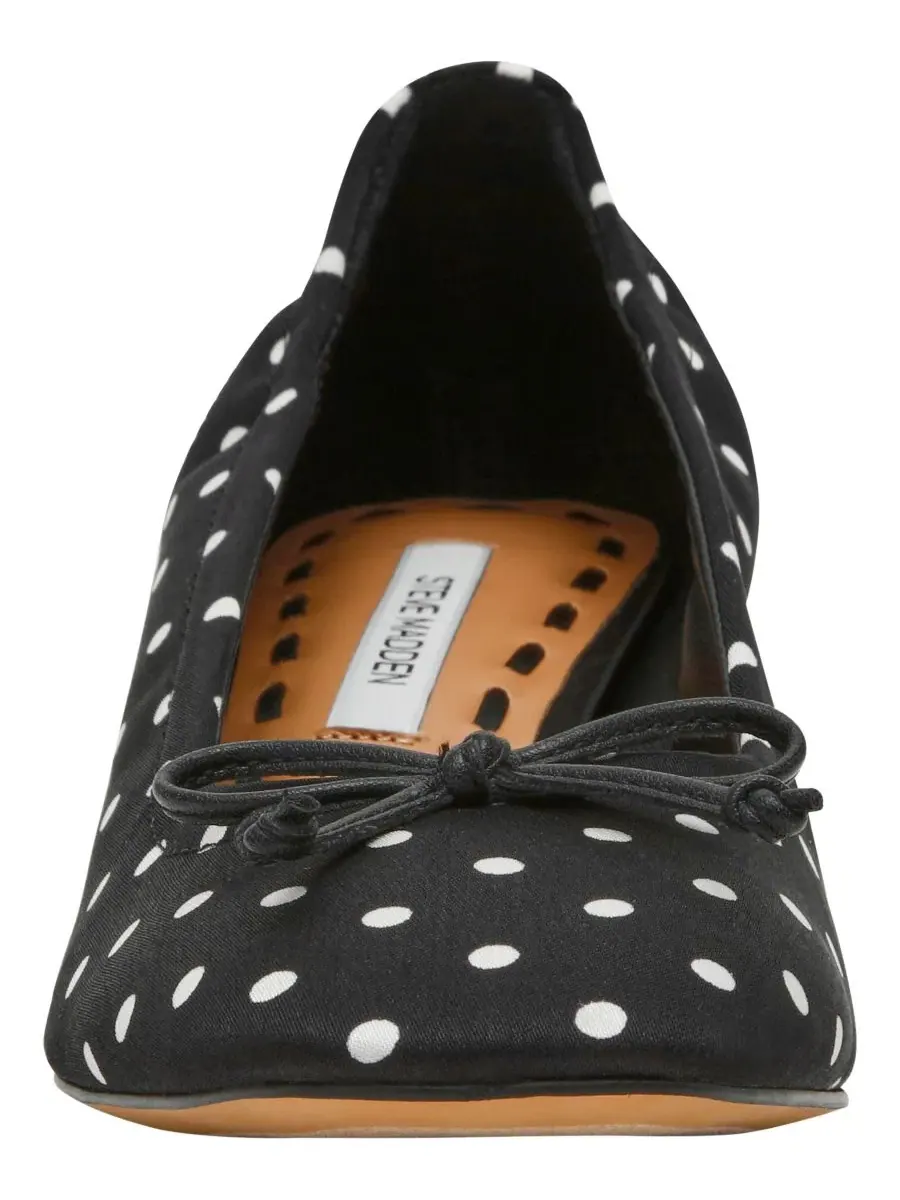 Балетки на устойчивом каблуке Coretta Block Heel Steve Madden — изображение 6 из 6, черный