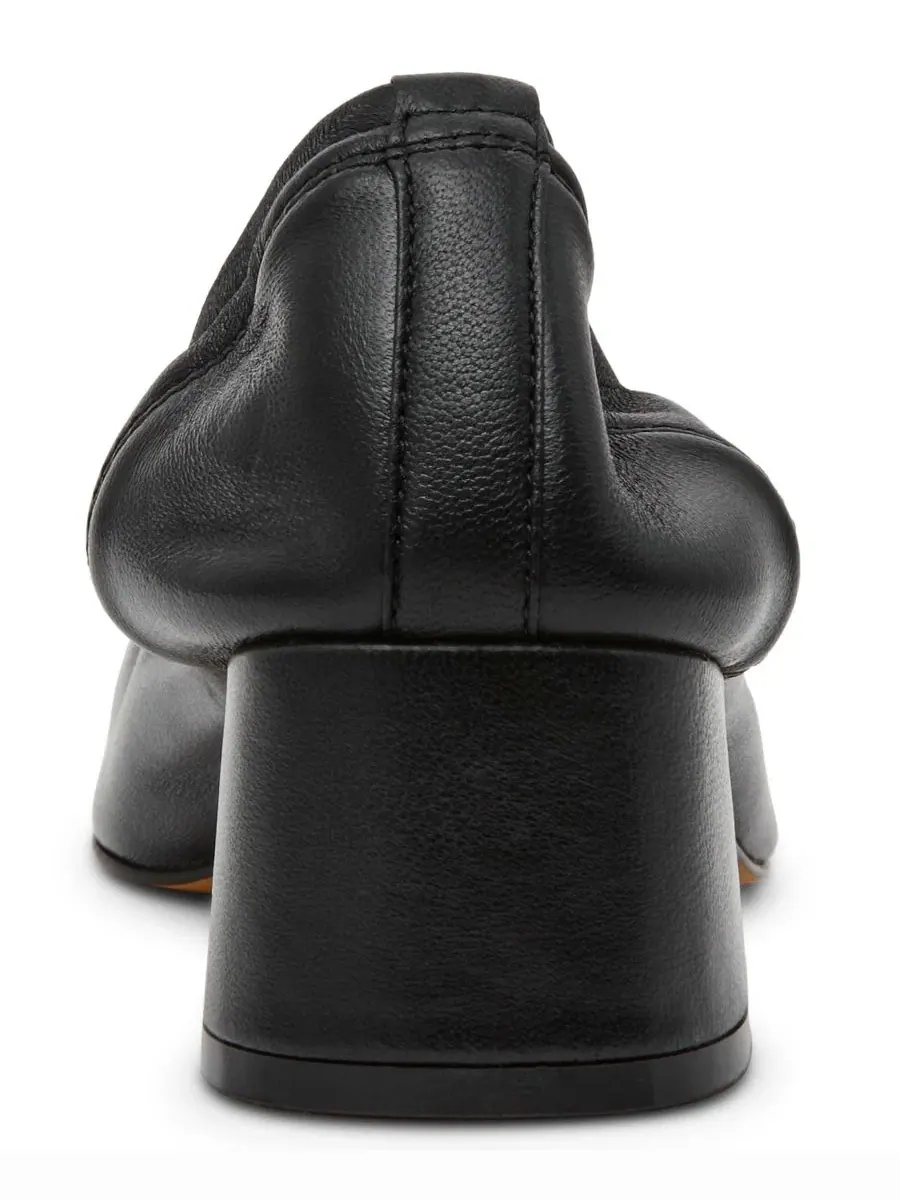 Балетки на устойчивом каблуке Coretta Block Heel Steve Madden — изображение 3 из 6, черный