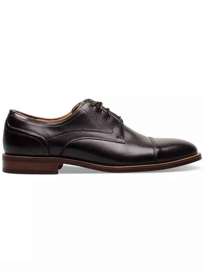 Мужские оксфорды Ruvo с закрытым носком Florsheim — изображение 3 из 8, черный