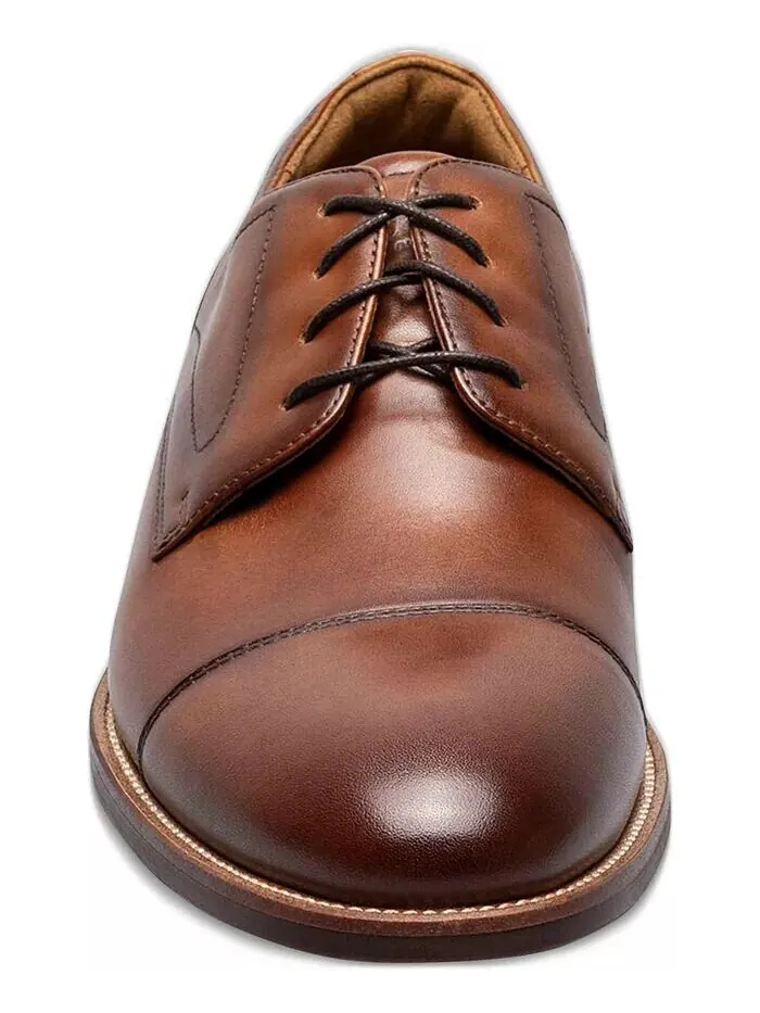 Мужские оксфорды Ruvo с закрытым носком Florsheim — изображение 2 из 8, коричневый