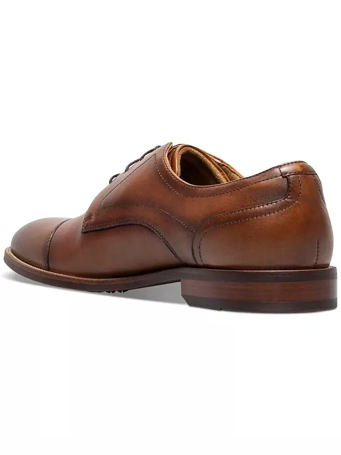 Мужские оксфорды Ruvo с закрытым носком Florsheim — изображение 8 из 8, коричневый