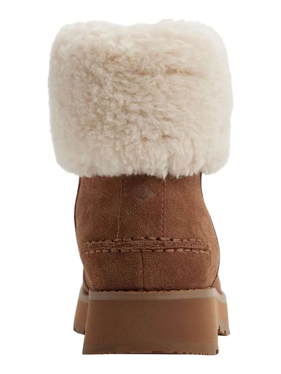Женские сапоги Newbury Pull-On на молнии Sperry — изображение 3 из 5, коричневый