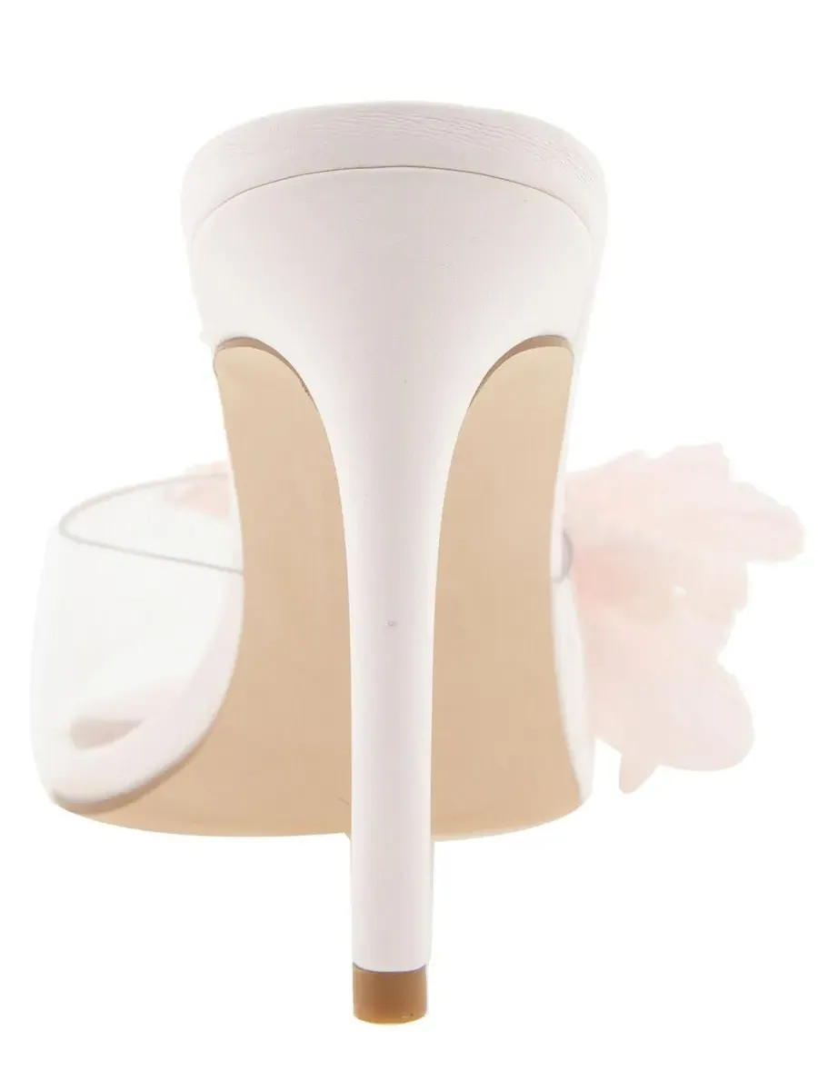 Женские сандалии на каблуке Joxa Flower Christian Siriano — изображение 3 из 3, розовый