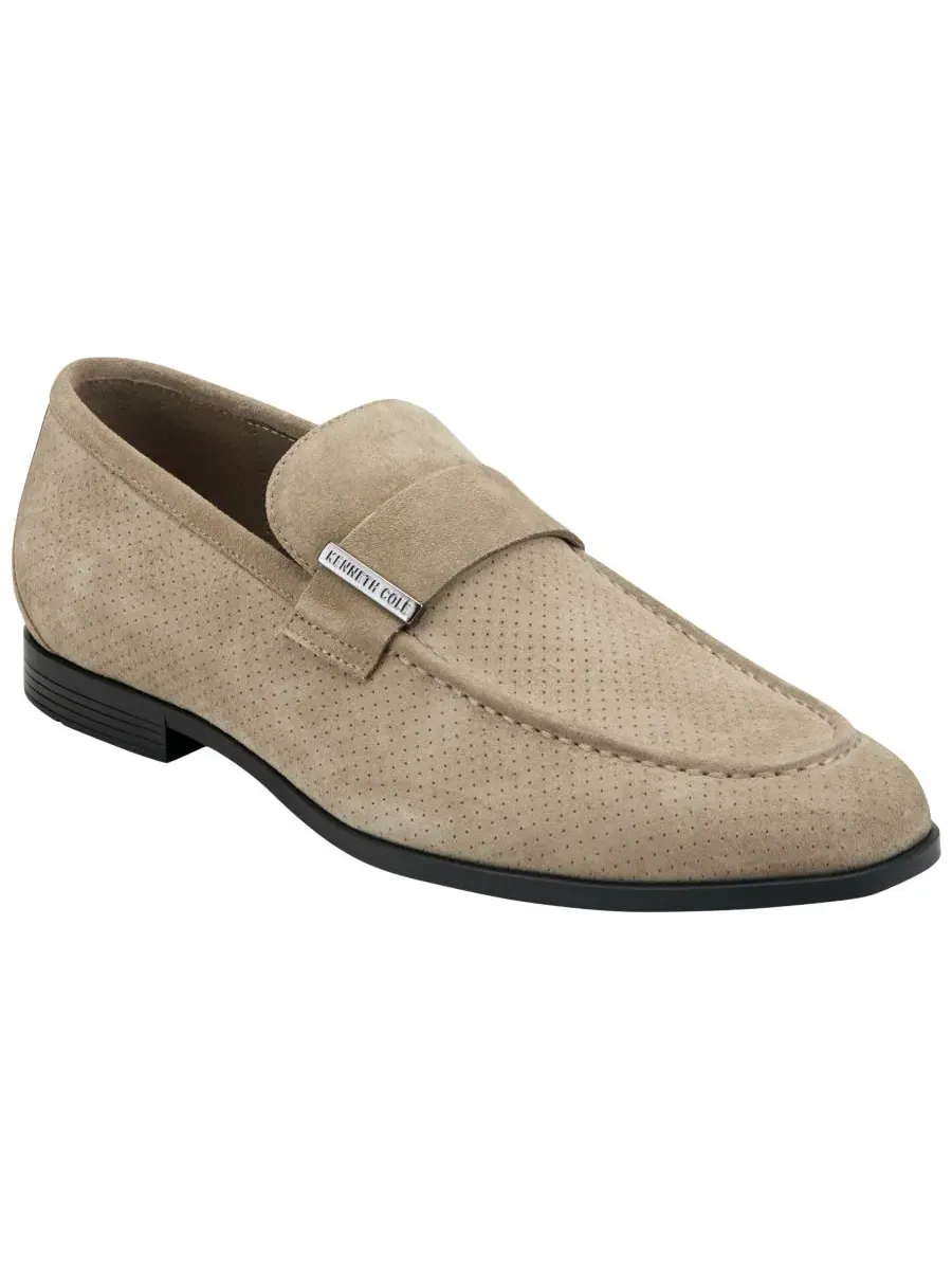 Мужские лоферы Sylvan без шнурков Kenneth Cole New York — изображение 1 из 5, бежевый