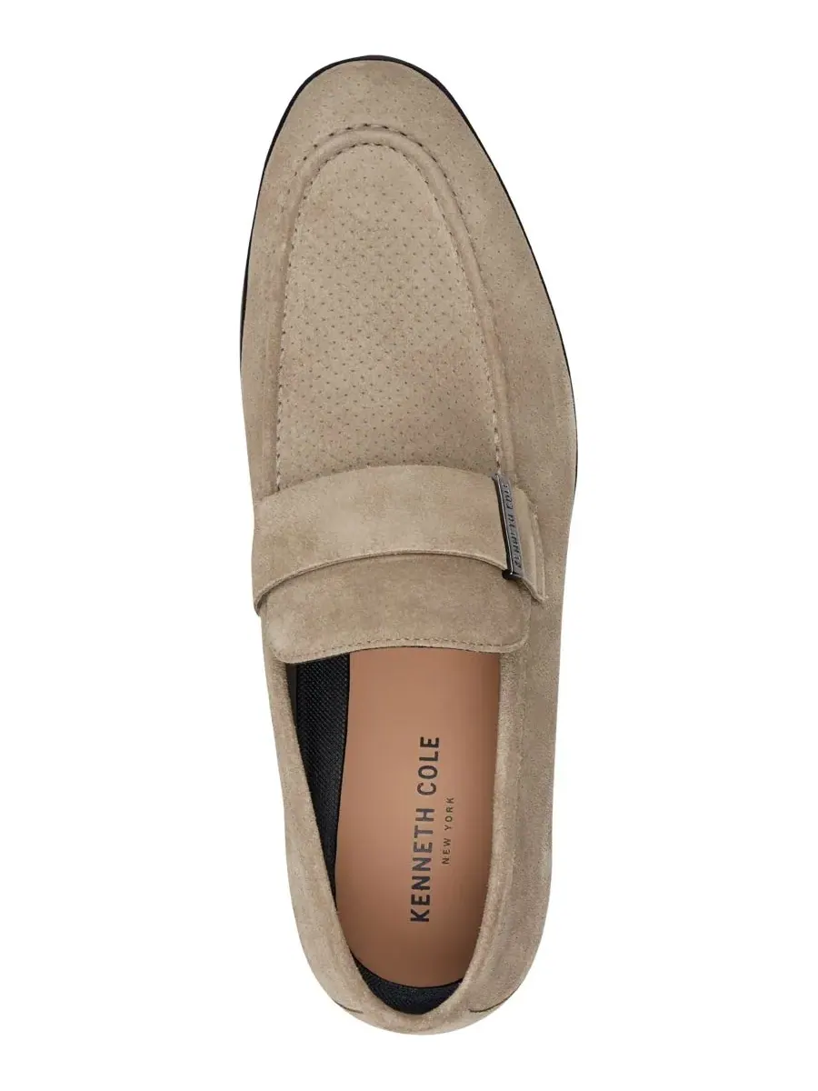 Мужские лоферы Sylvan без шнурков Kenneth Cole New York — изображение 4 из 5, бежевый