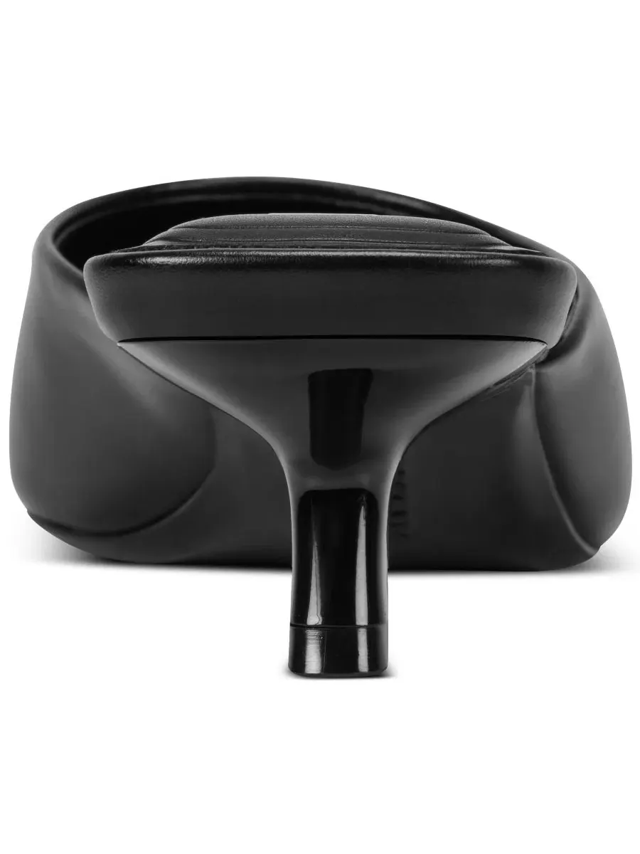 Туфли-мюли с острым носком и каблуком-рюмочкой Nabil Mule DKNY — изображение 3 из 5, черный