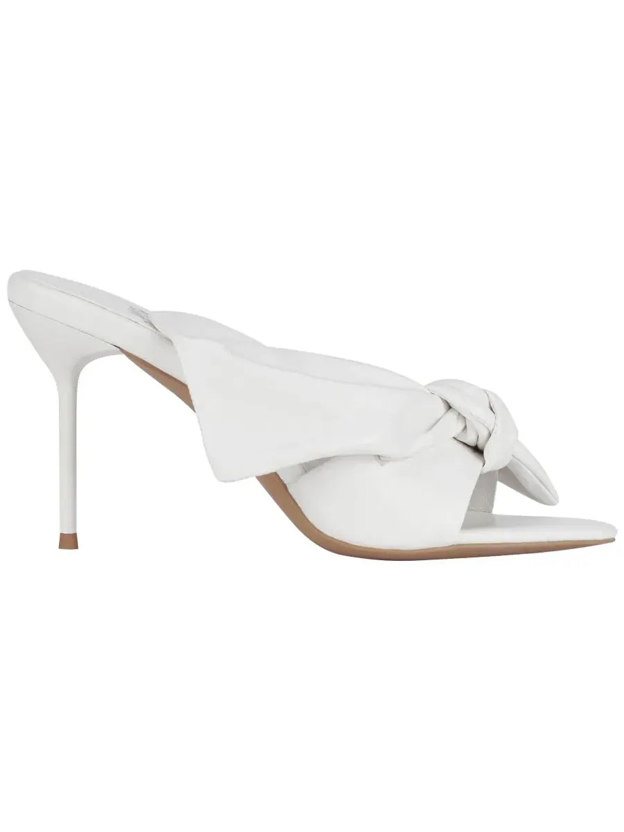 Босоножки с бантом Spoiled Bow Jeffrey Campbell — изображение 2 из 5, белый