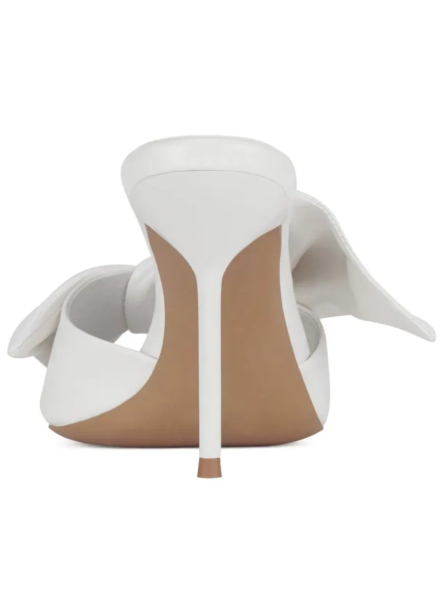 Босоножки с бантом Spoiled Bow Jeffrey Campbell — изображение 3 из 5, белый