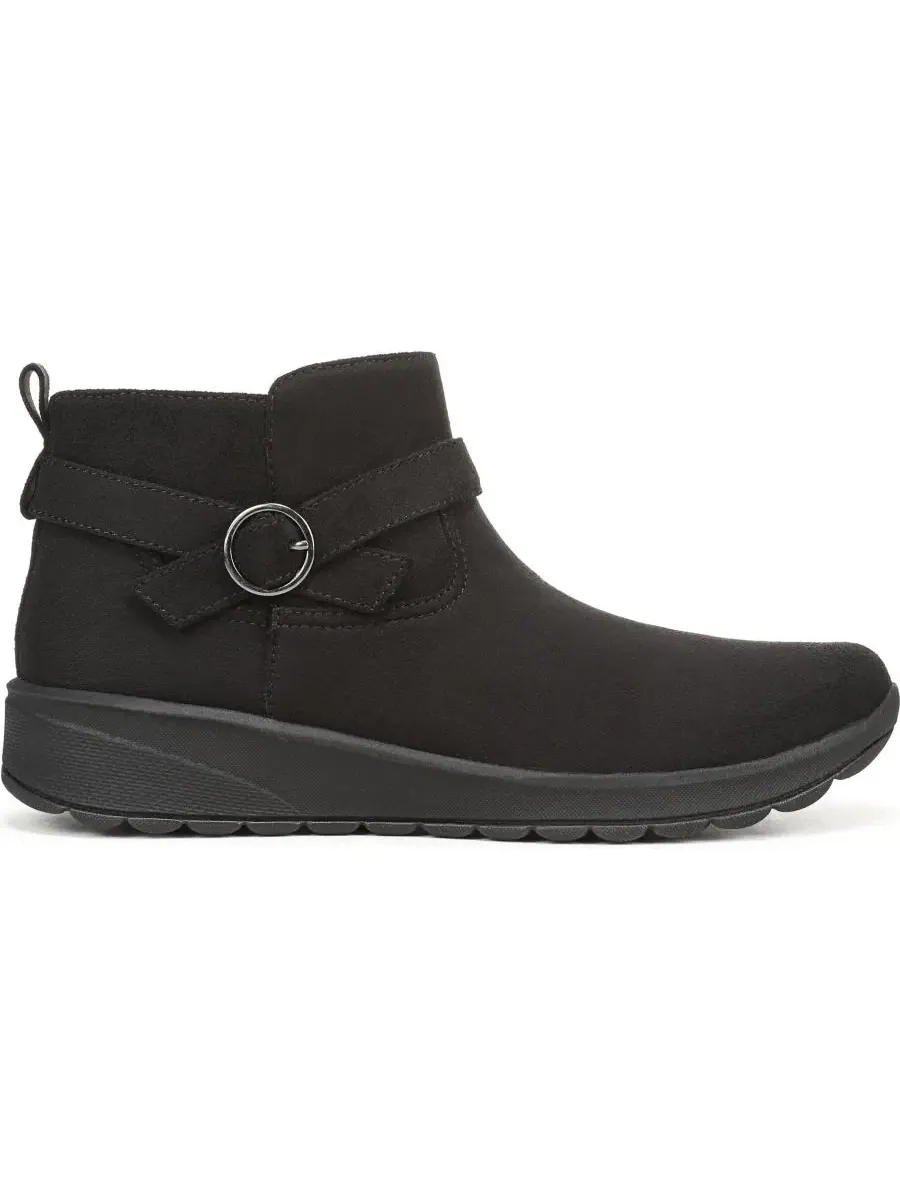Женские ботильоны Guilder Zip Round Toe Short Boots LifeStride — изображение 2 из 5, черный