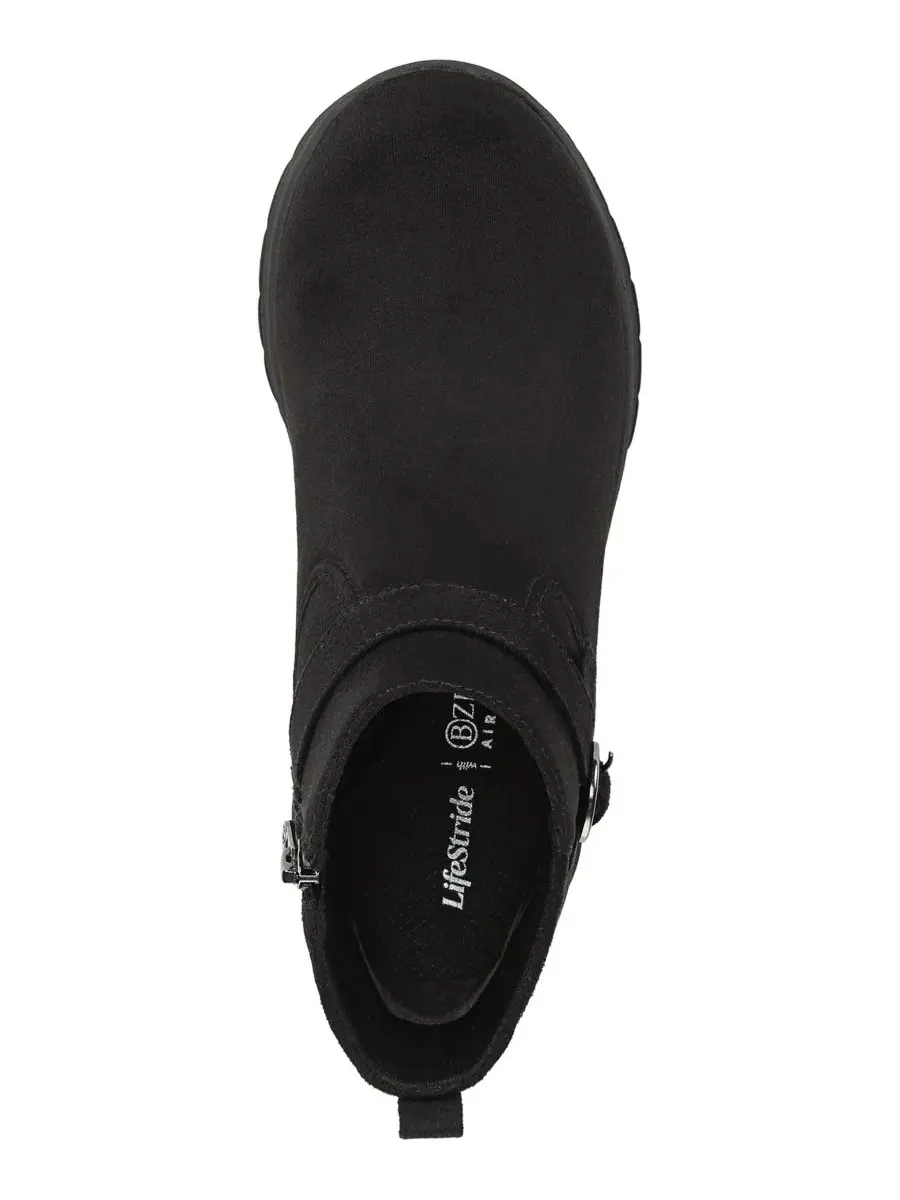 Женские ботильоны Guilder Zip Round Toe Short Boots LifeStride — изображение 4 из 5, черный