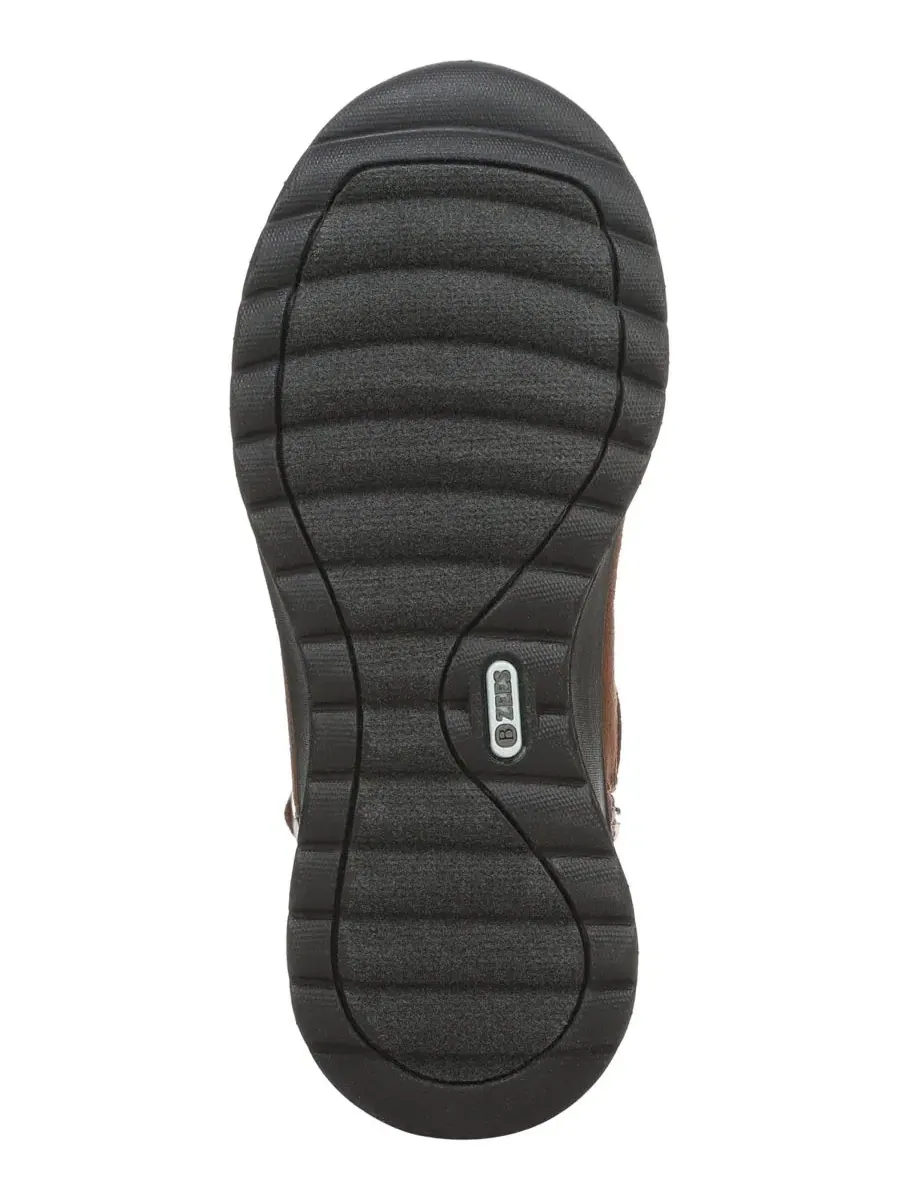 Ботинки-ботильоны на низком каблуке с молнией Guilder Zip Round Toe Short Boots LifeStride — изображение 5 из 5, коричневый