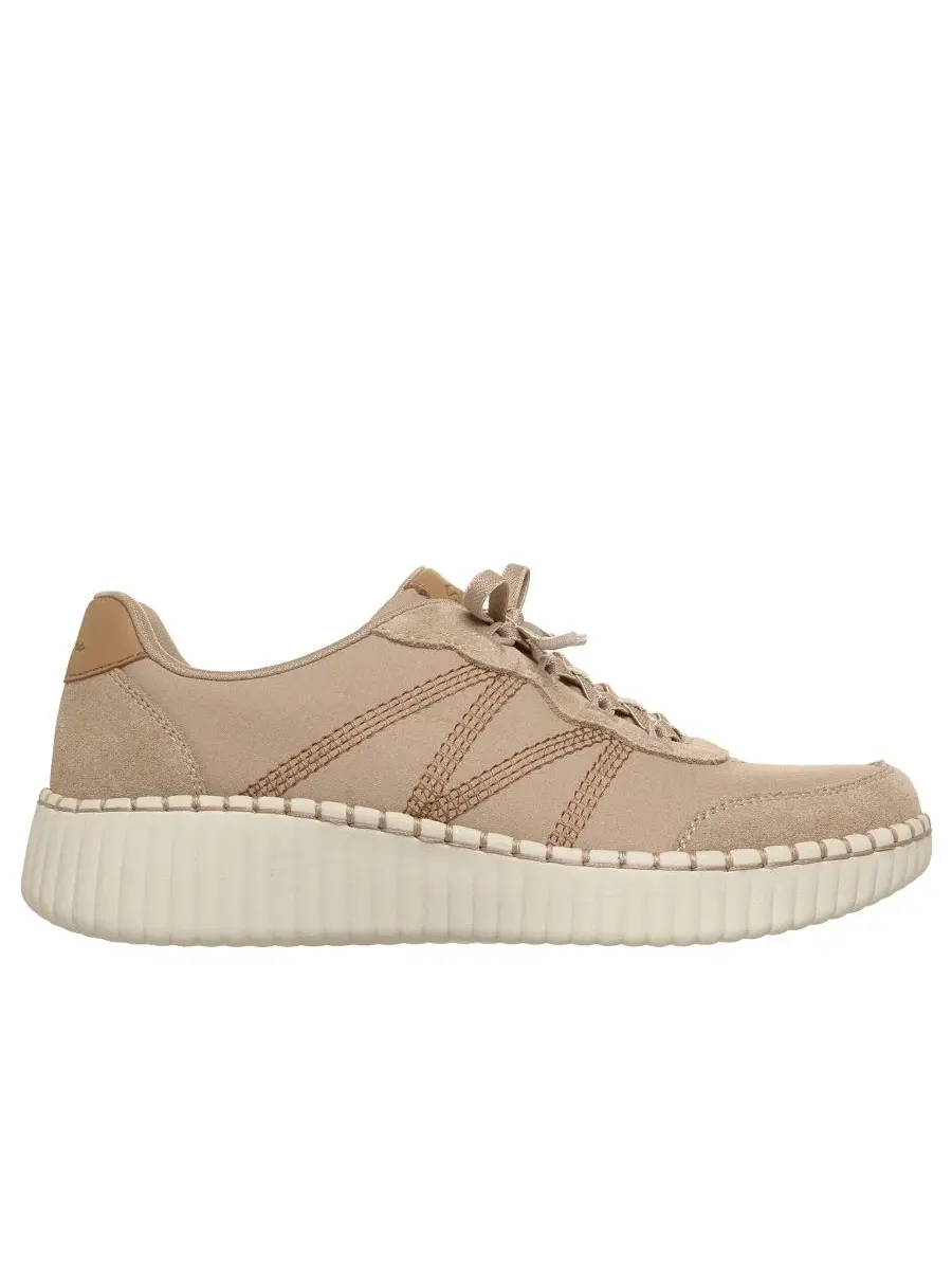 Кроссовки женские с принтом, модель Wilshire Blvd - City Luxe Skechers — изображение 2 из 6, темный натуральный
