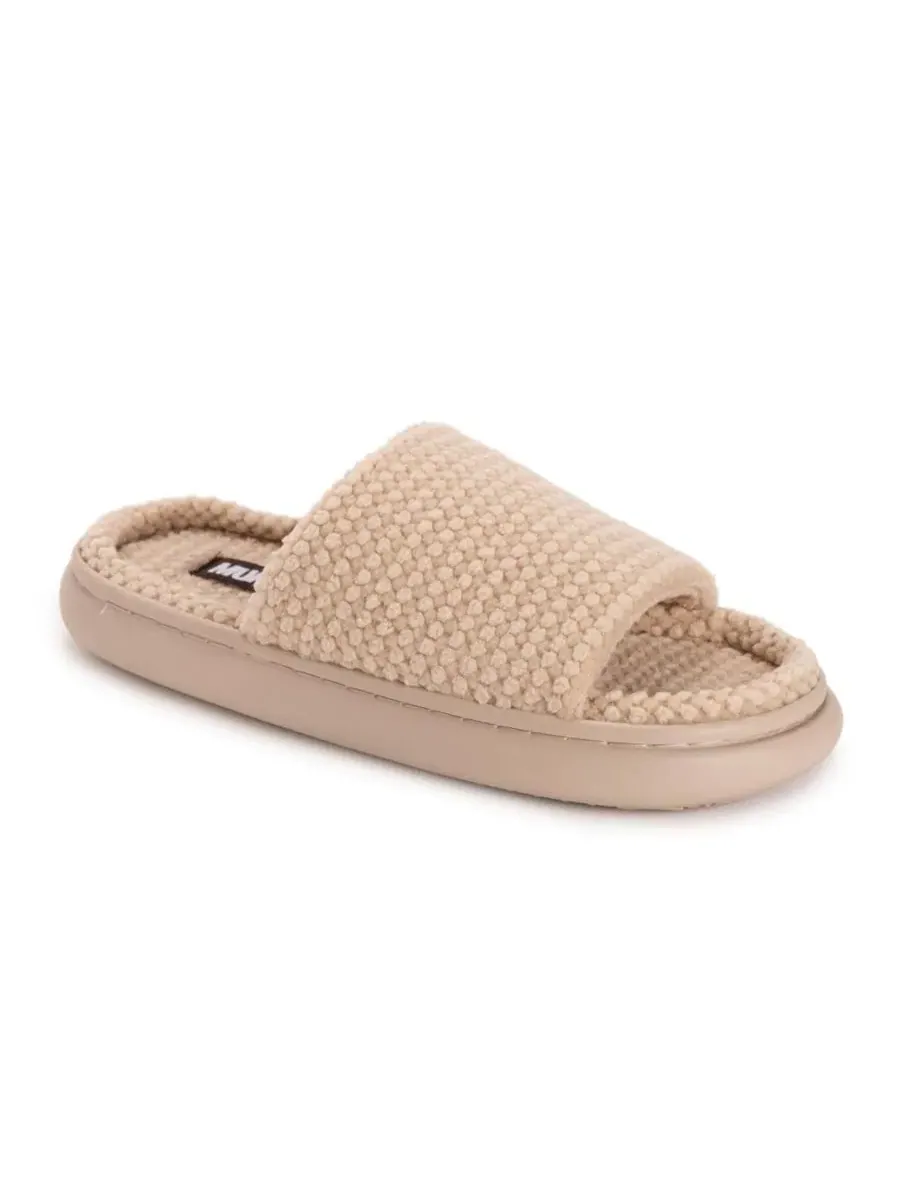Женские шлепанцы Marsai Slide Slipper MUK LUKS — изображение 1 из 9, пшеница