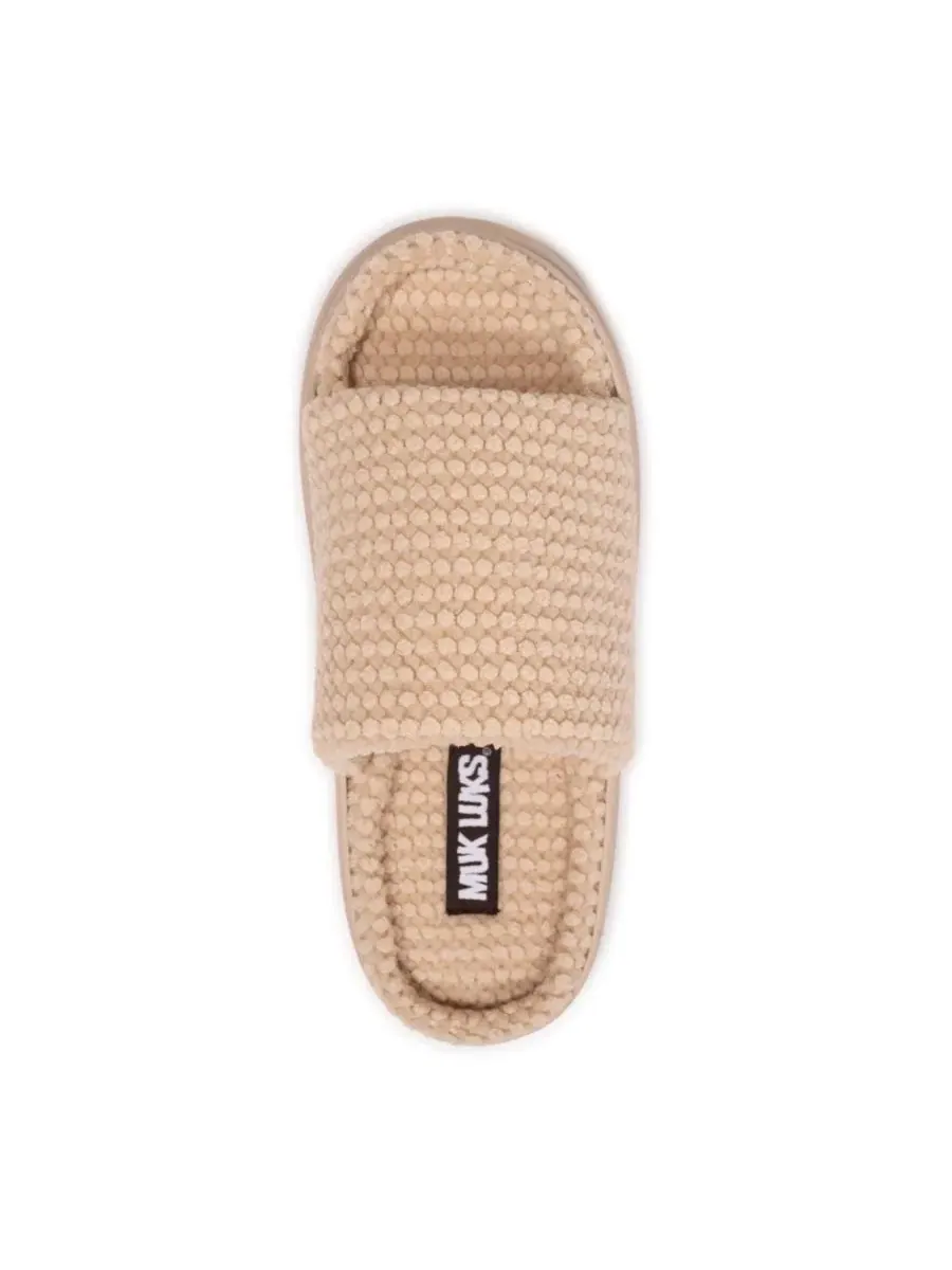 Женские шлепанцы Marsai Slide Slipper MUK LUKS — изображение 6 из 9, пшеница