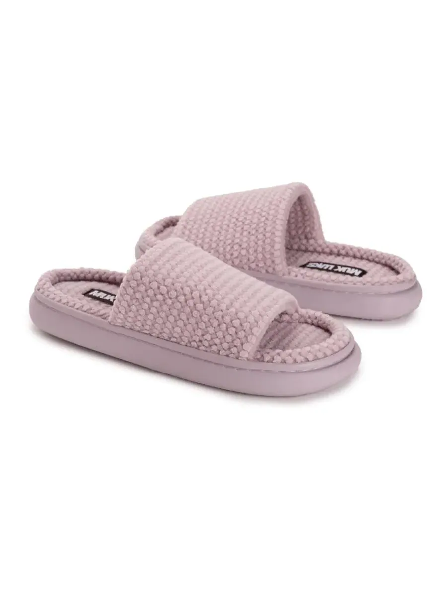 Домашние тапочки-слайды Marsai Slide Slipper MUK LUKS, Dusted Lavender — изображение 8 из 9