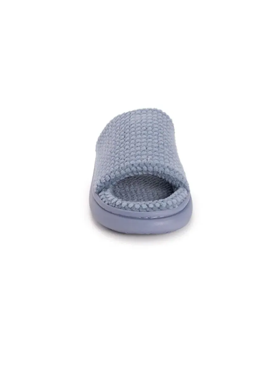 Шлепанцы-слайды Marsai Slide из полиэстера MUK LUKS — изображение 4 из 9, синий