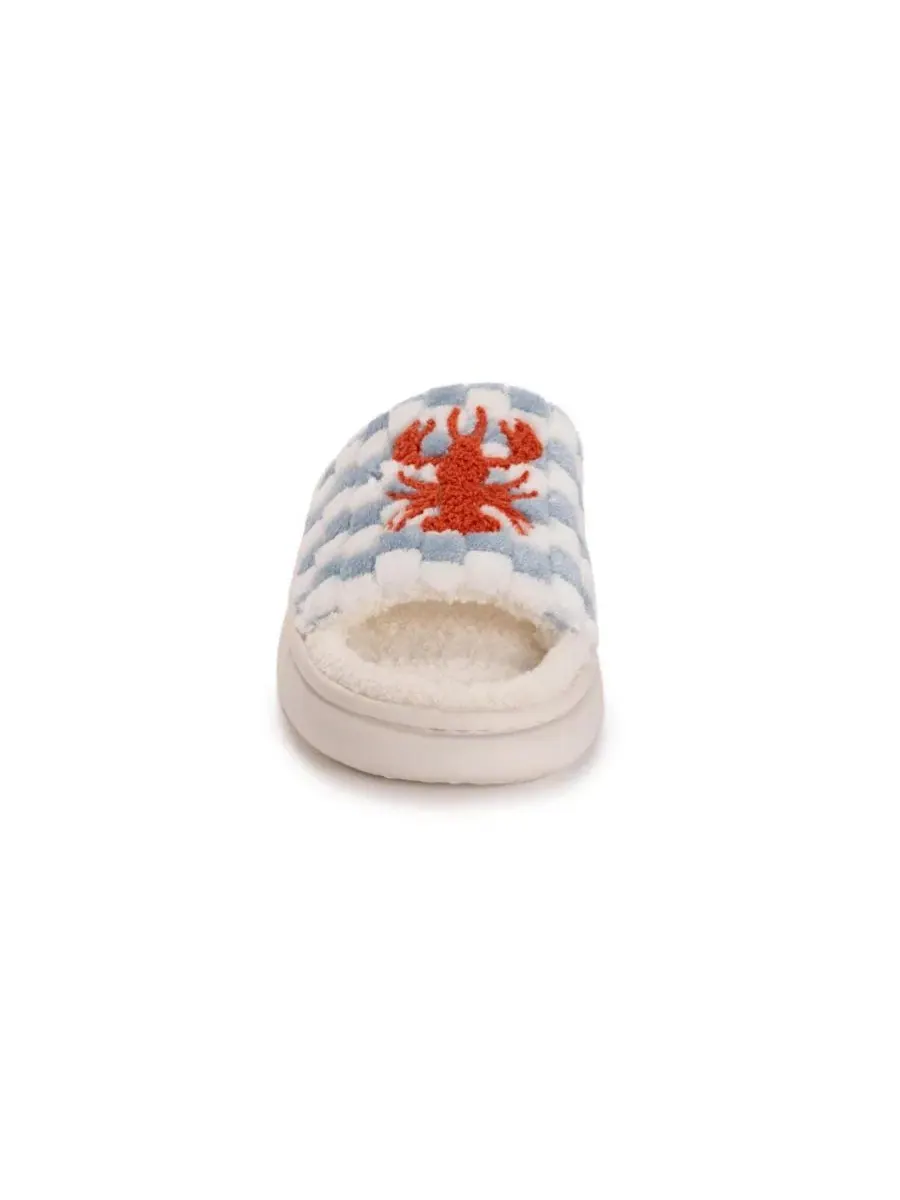 Женские тапочки-слайды Marsai Slide MUK LUKS — изображение 3 из 9, синий