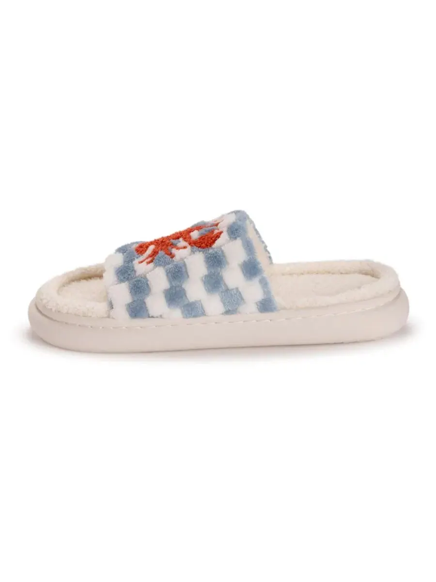 Женские тапочки-слайды Marsai Slide MUK LUKS — изображение 6 из 9, синий