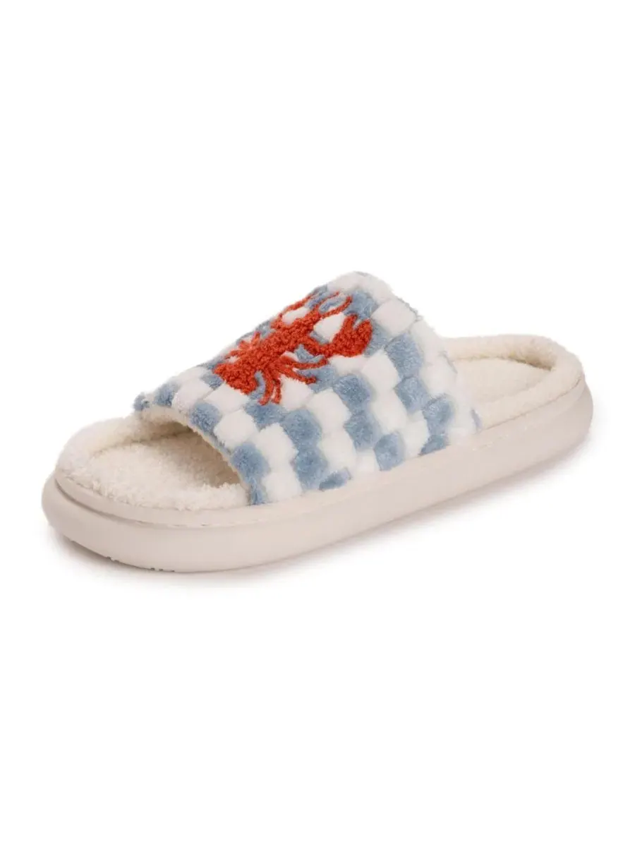 Женские тапочки-слайды Marsai Slide MUK LUKS — изображение 7 из 9, синий