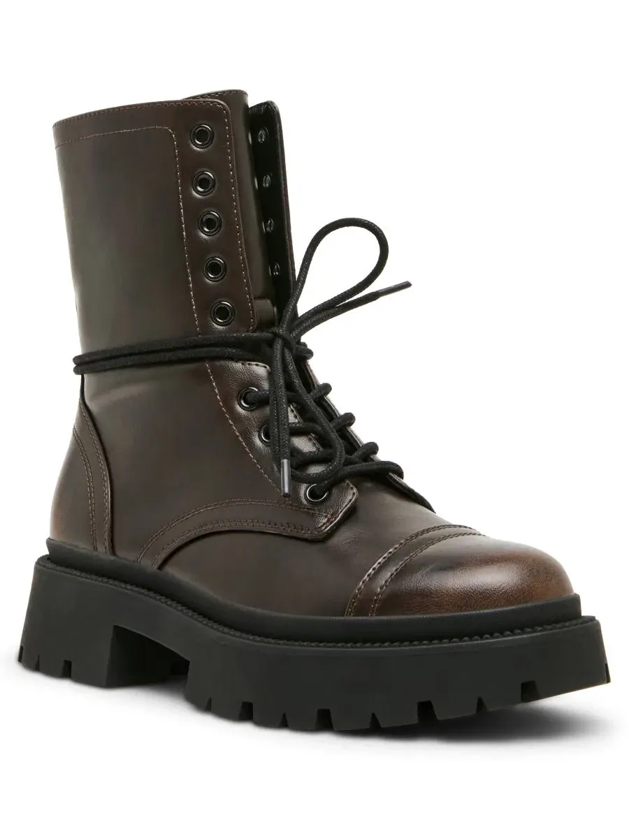 Ботинки-челси Ariella Lace-Up Lug Combat Madden Girl