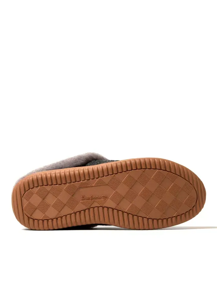 Мужские тапочки Baro Energy Return Clog House Shoe Dearfoams — изображение 5 из 5, темный серый