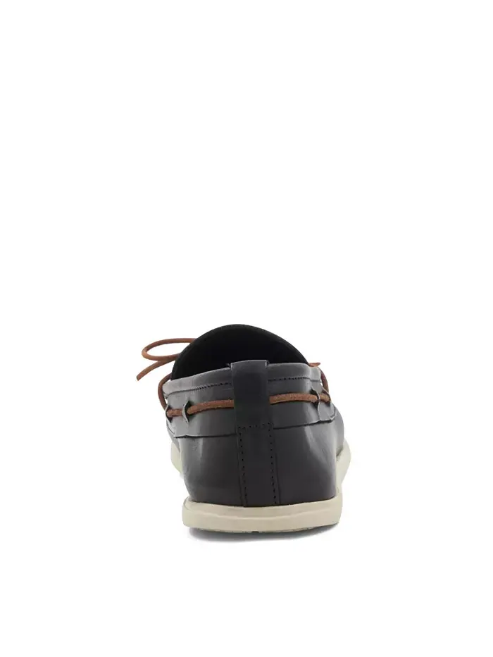 Мужские лодочные туфли Starboard Moc Toe M Line By Bruno Magli — изображение 3 из 6, черный