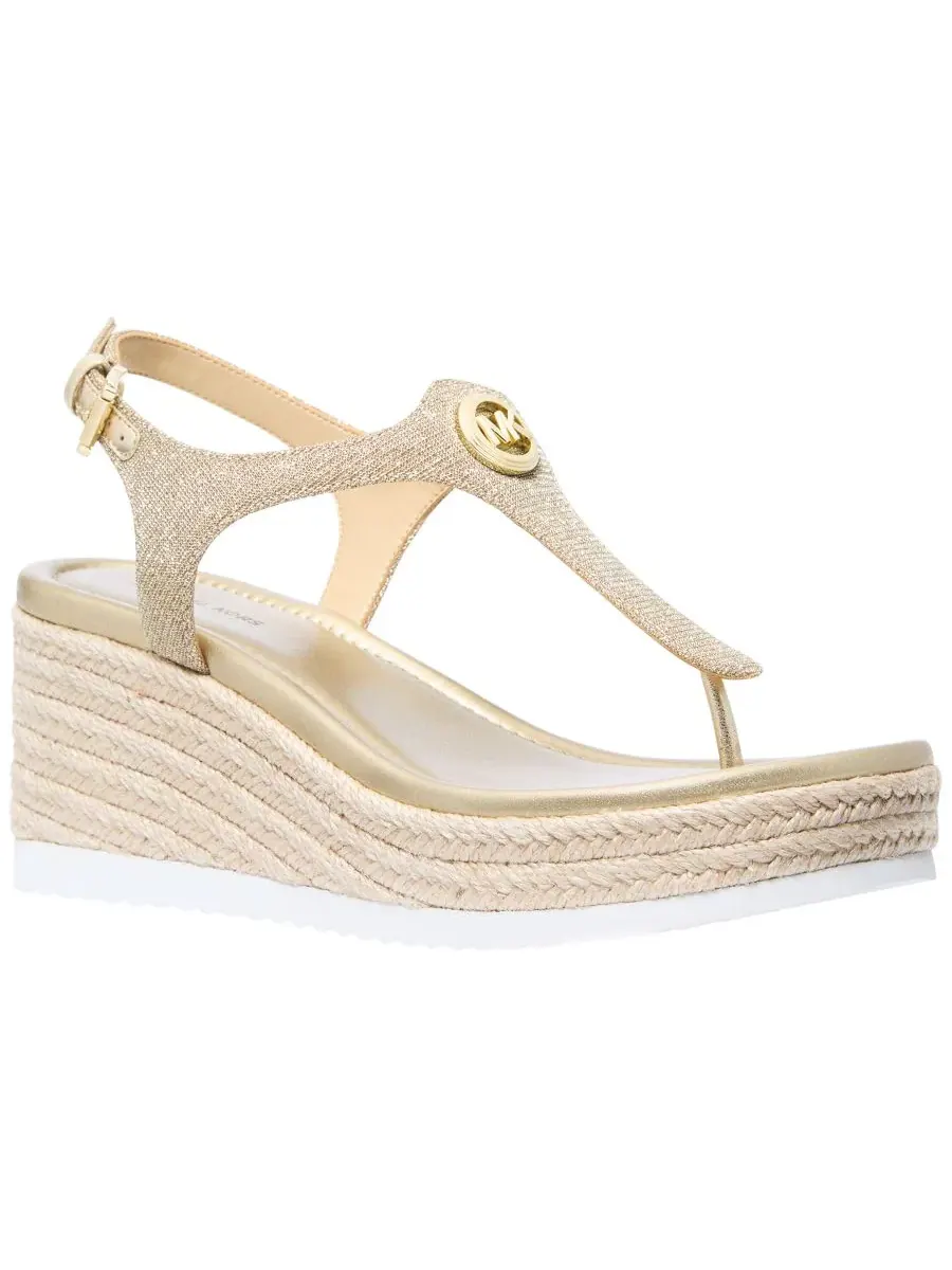 Женские сандалии на танкетке Val Thong Michael Kors